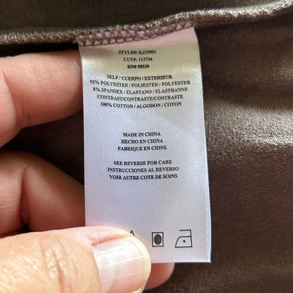 Kut from the Kloth brown faux suede jacket with pockets size S - Picture 9 of 10